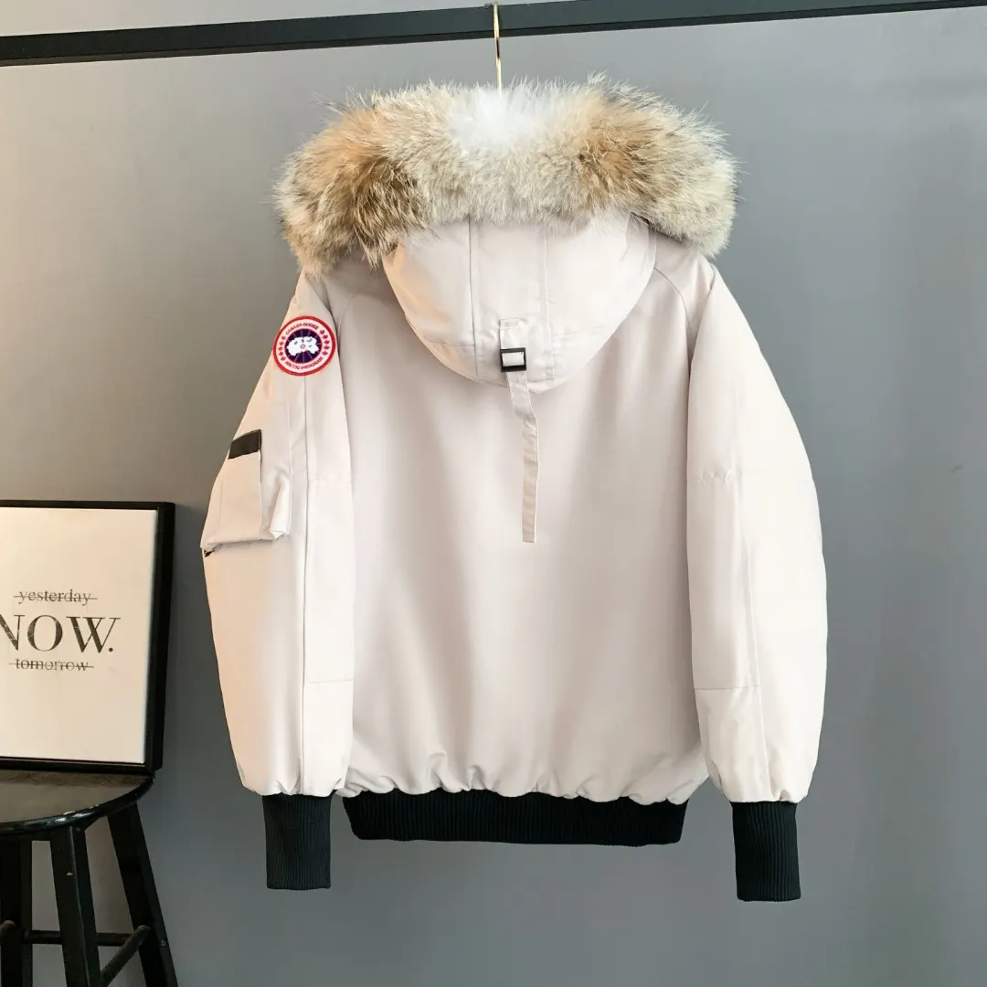 Chilliwack Fur-Trimmed Bomber Down Jacket D42023411 — view 2