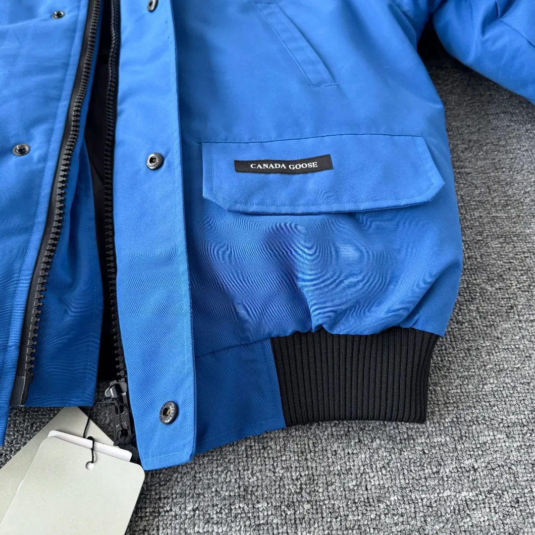 Chilliwack Fur-Trimmed Bomber Down Jacket D42023413 — view 10