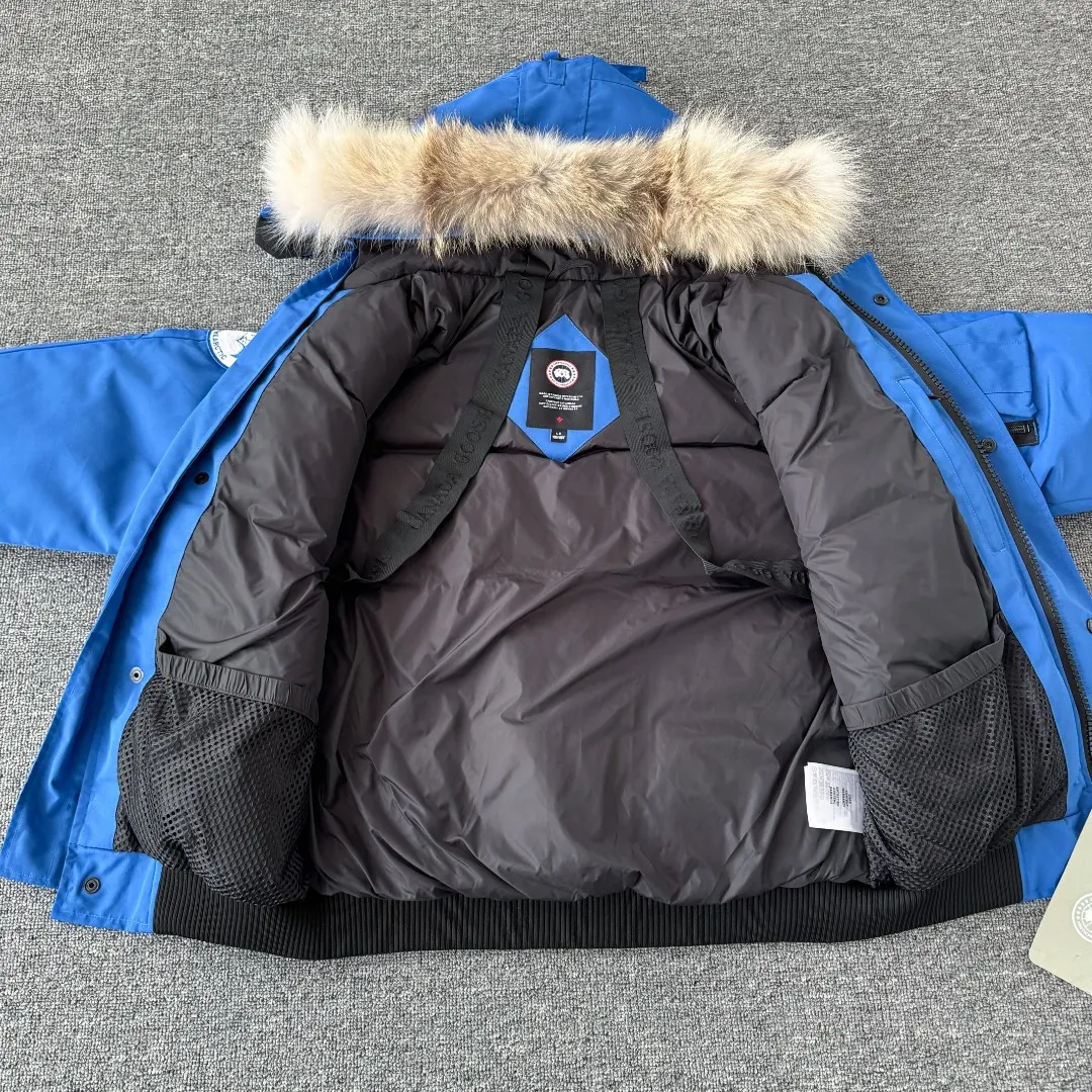 Chilliwack Fur-Trimmed Bomber Down Jacket D42023413 — view 12