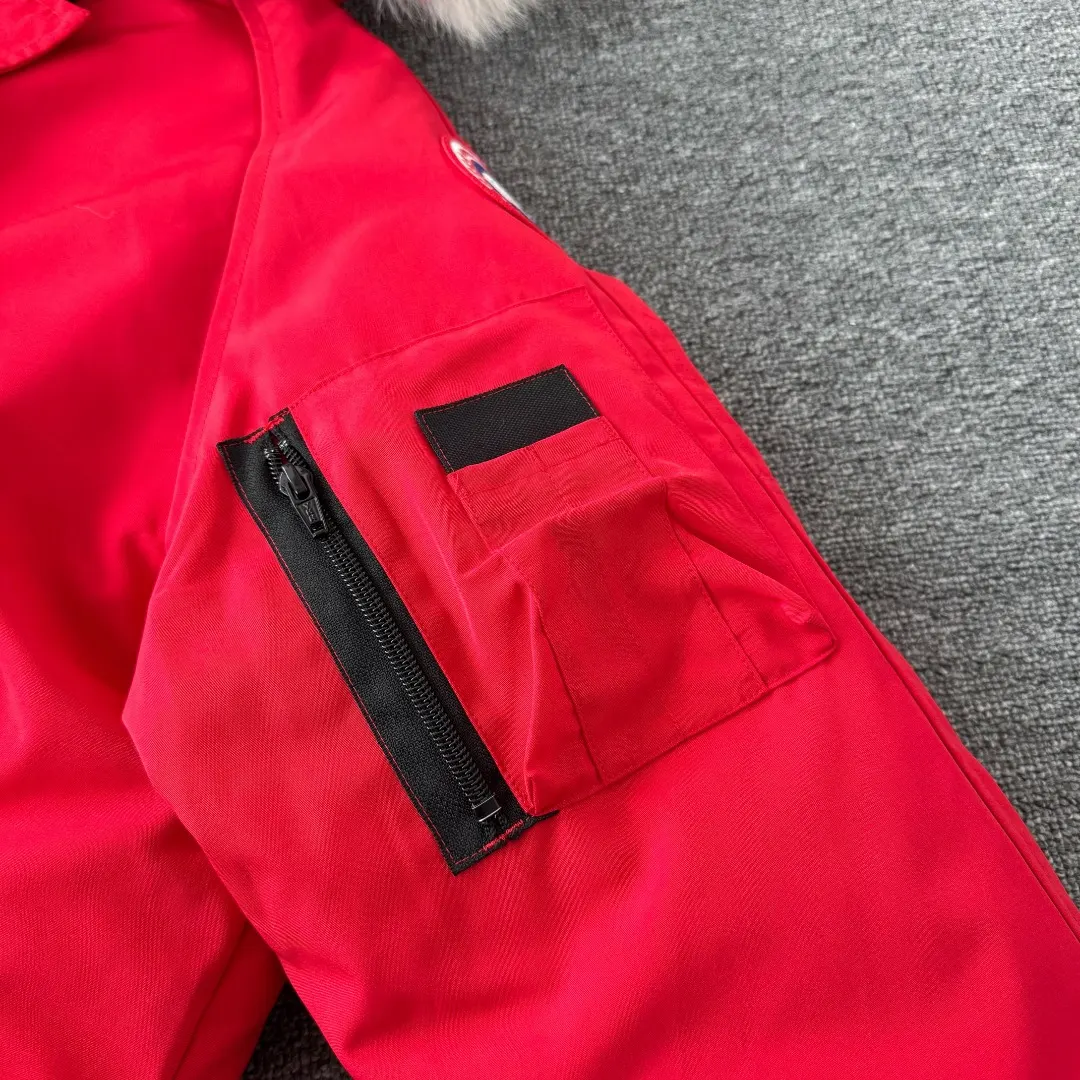 Chilliwack Fur-Trimmed Bomber Down Jacket D42023412 — view 6