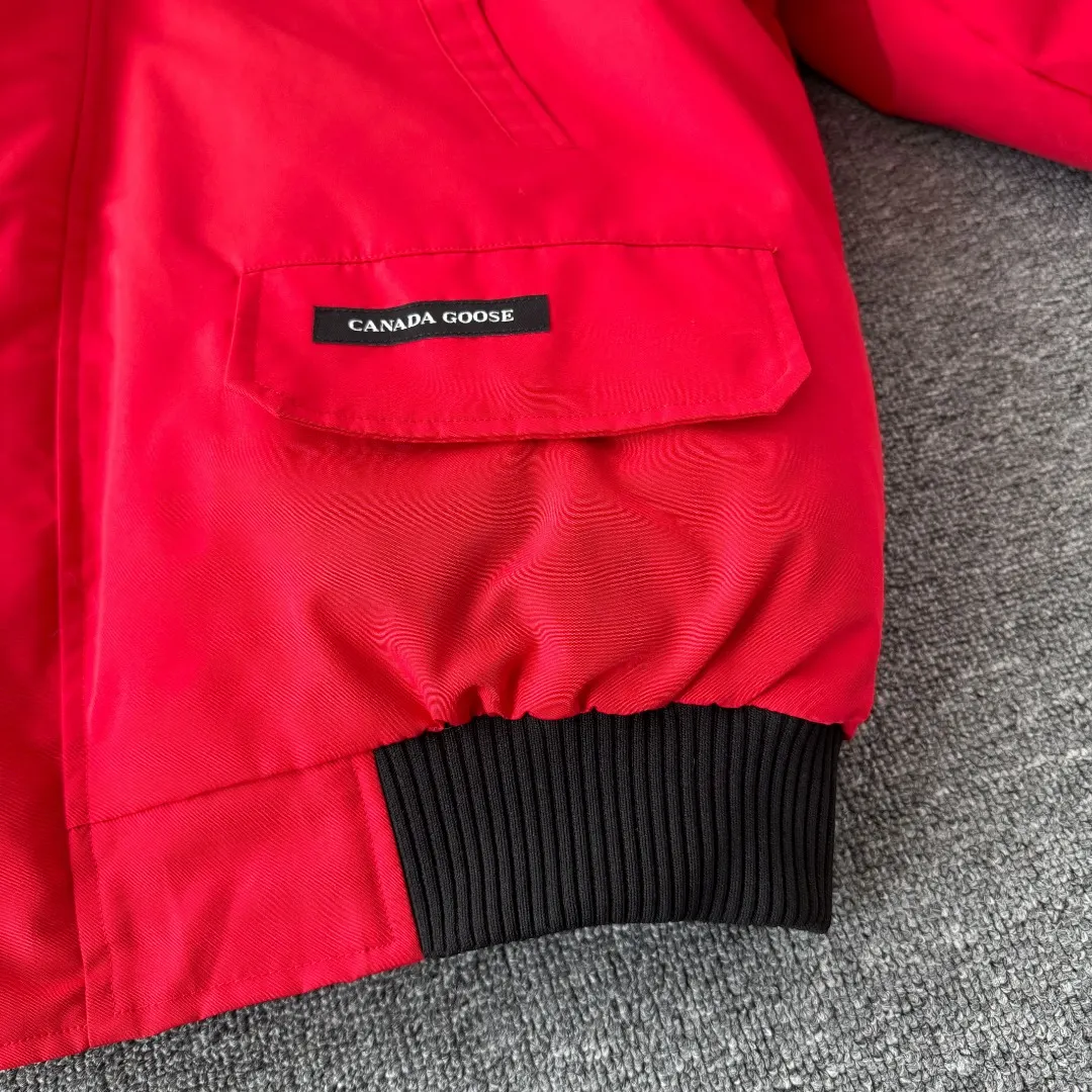 Chilliwack Fur-Trimmed Bomber Down Jacket D42023412 — view 8