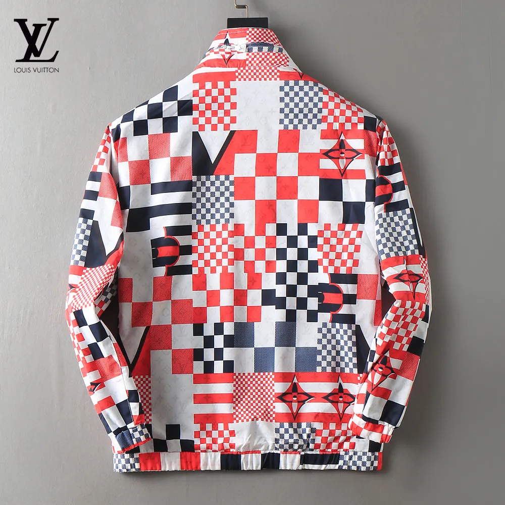 Monogram Damier Patchwork Zip-Up Jacket D42023333 — view 3