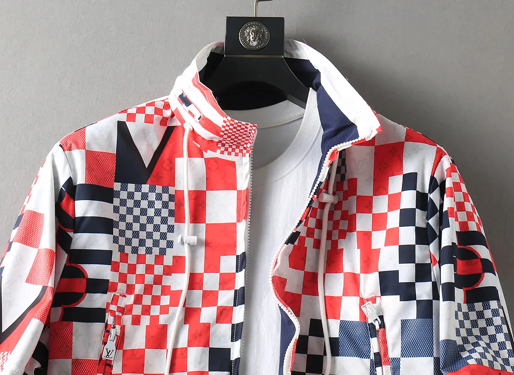 Monogram Damier Patchwork Zip-Up Jacket D42023333 — view 6