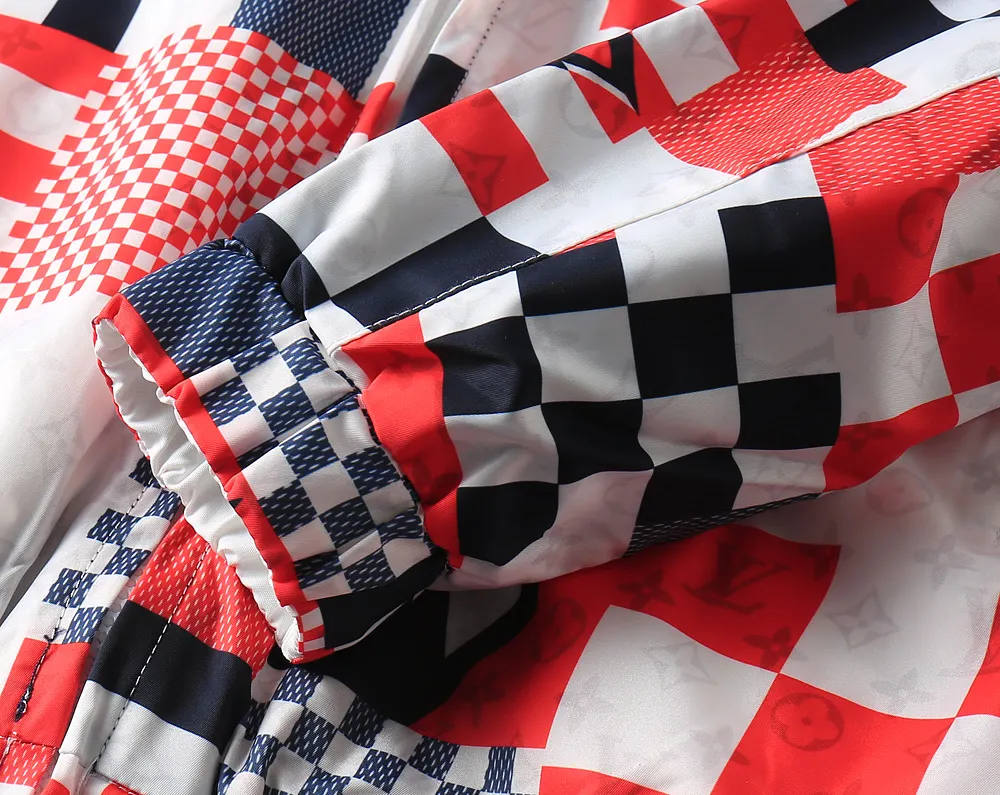 Monogram Damier Patchwork Zip-Up Jacket D42023333 — view 12
