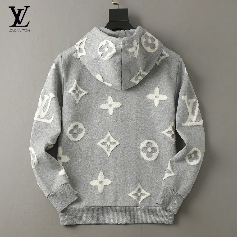Monogram Zip-Up Hooded Jacket D42023328 — view 2