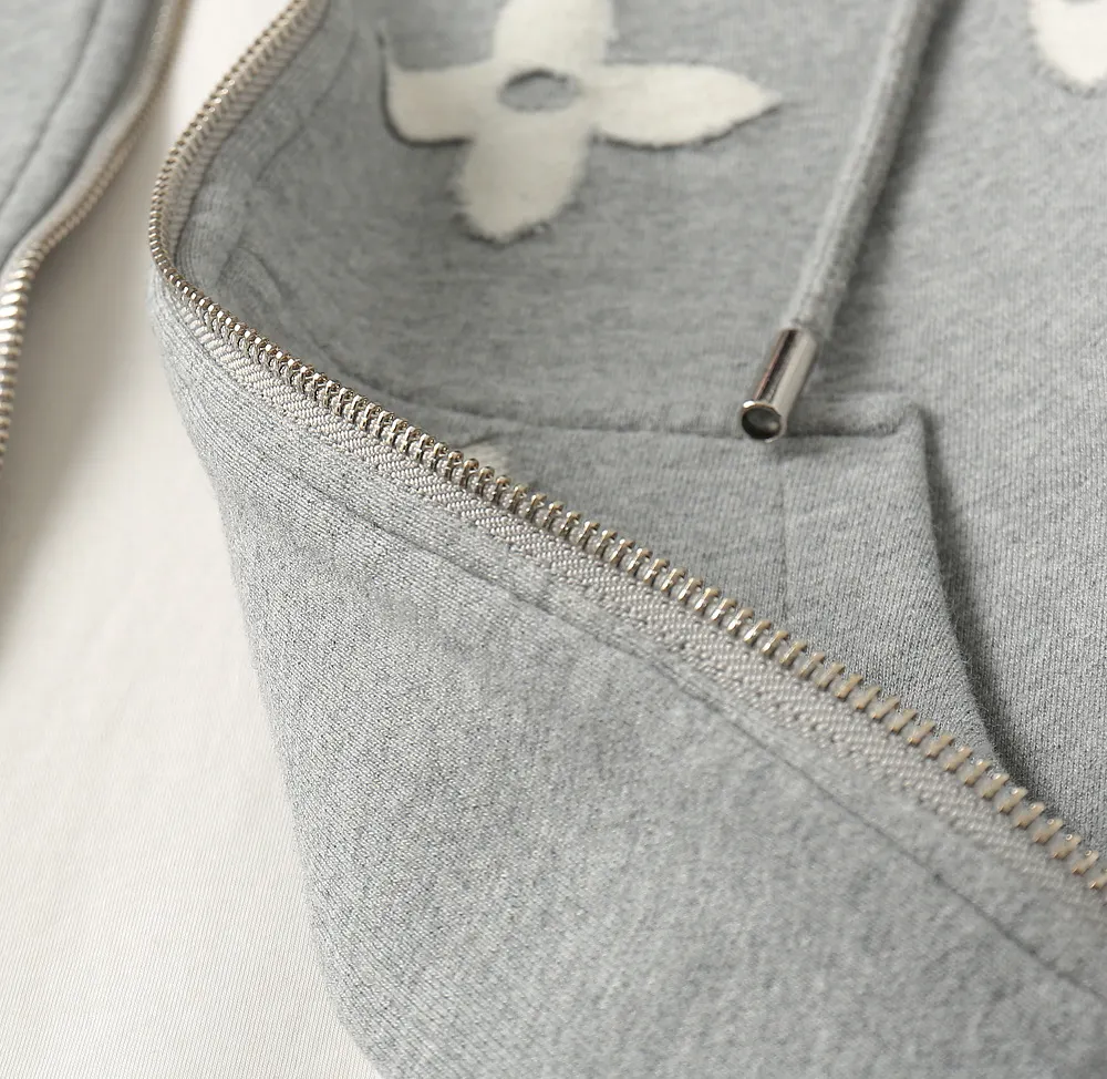 Monogram Zip-Up Hooded Jacket D42023328 — view 10