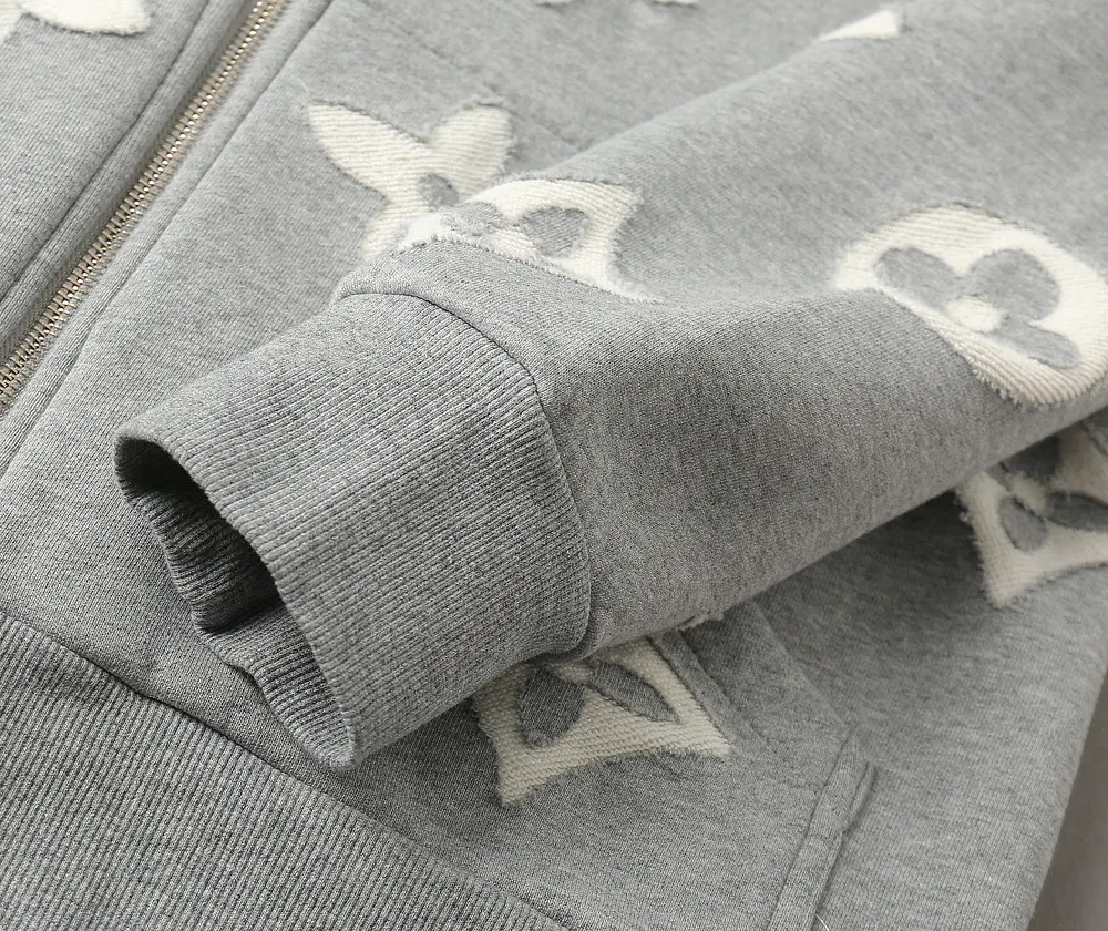 Monogram Zip-Up Hooded Jacket D42023328 — view 11