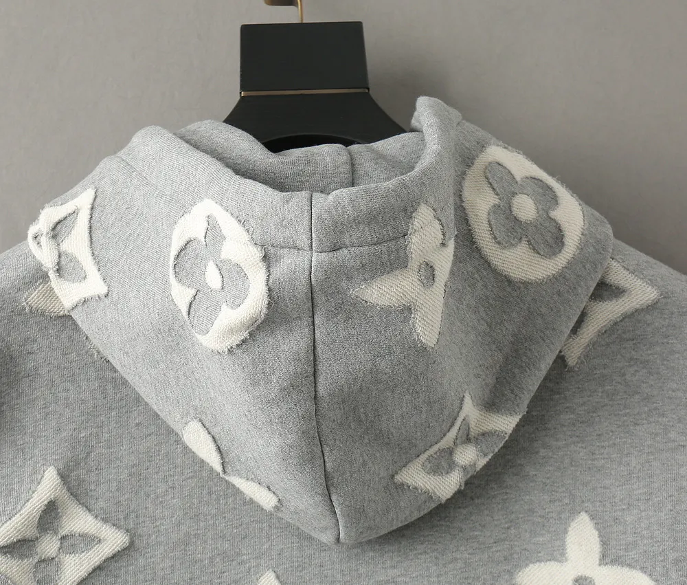 Monogram Zip-Up Hooded Jacket D42023328 — view 12