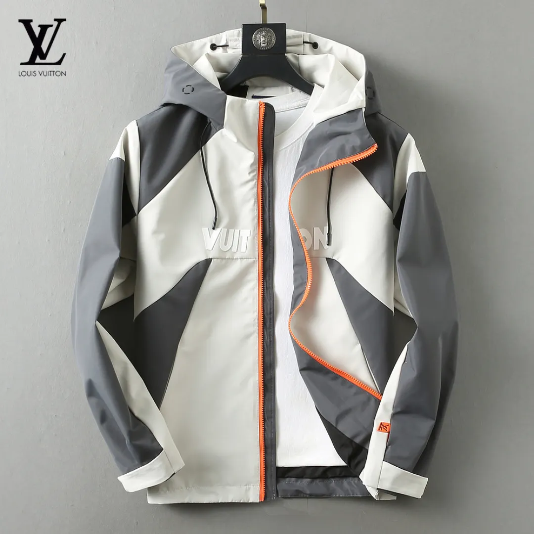 Monogram Hooded Windbreaker Jacket D42023313