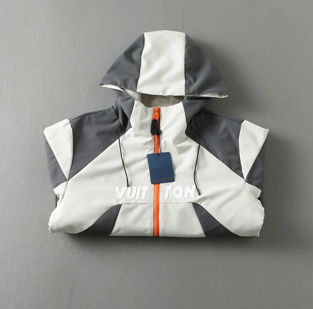 Monogram Hooded Windbreaker Jacket D42023313 — view 4