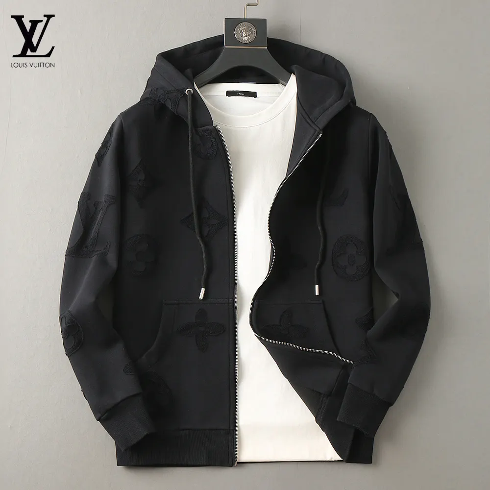 Monogram Jacquard Zip-Up Blouson Jacket D42023327
