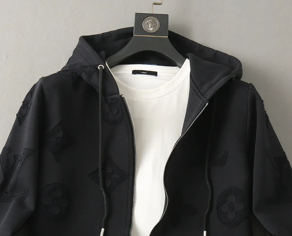 Monogram Jacquard Zip-Up Blouson Jacket D42023327 — view 4