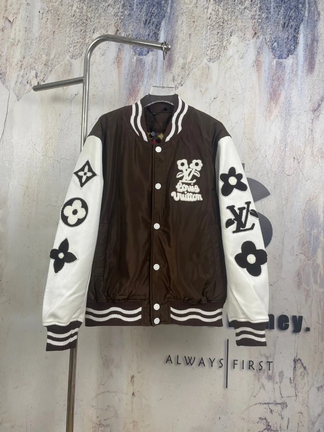 Monogram Embroidered Varsity Bomber Jacket D42523459