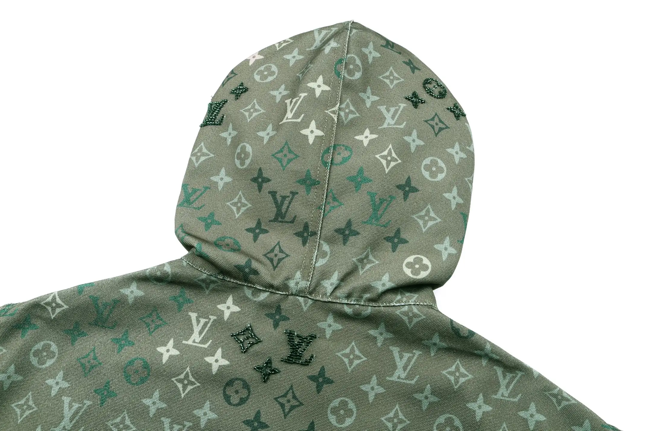 Monogram All-Over Print Hooded Jacket D42523600 — view 4