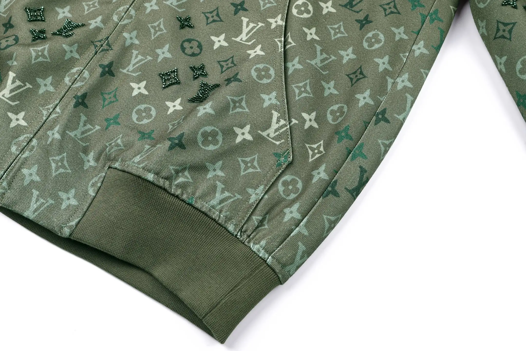 Monogram All-Over Print Hooded Jacket D42523600 — view 9