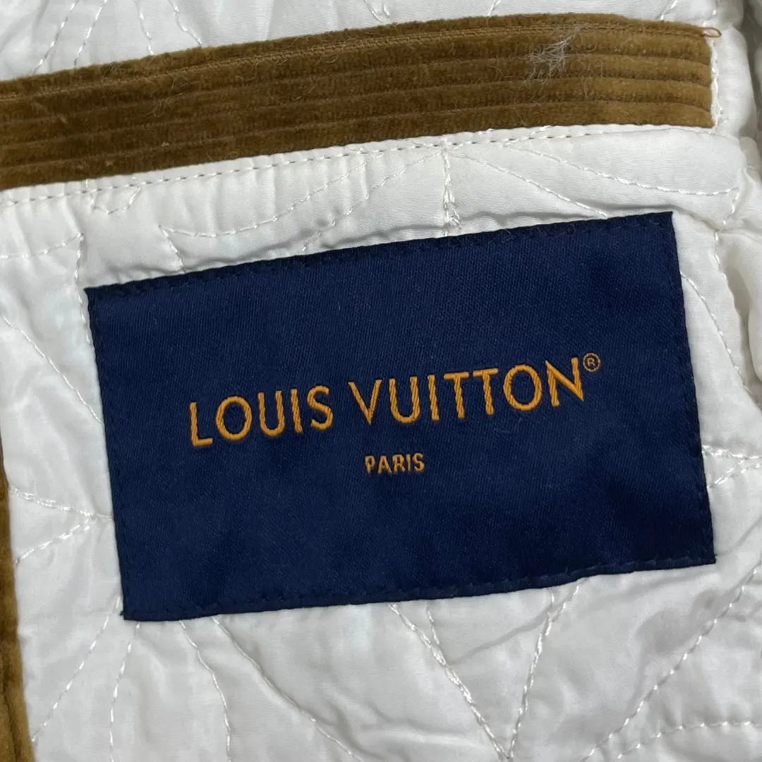 Corduroy and Faux-Suede Shearling-Collar Jacket D43023292 — view 13