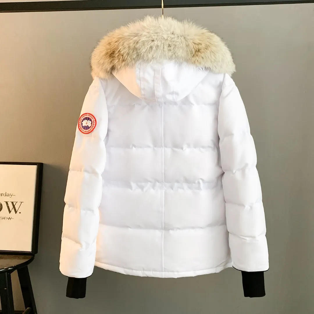 Fur-Trimmed Down-Filled Puffer Jacket D43023407 — view 2