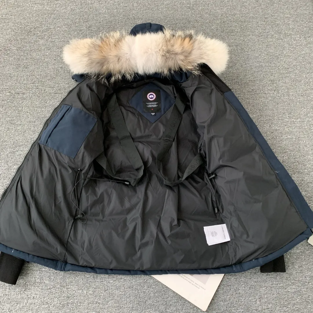Fur-Trimmed Down-Filled Parka Jacket D43023405 — view 8