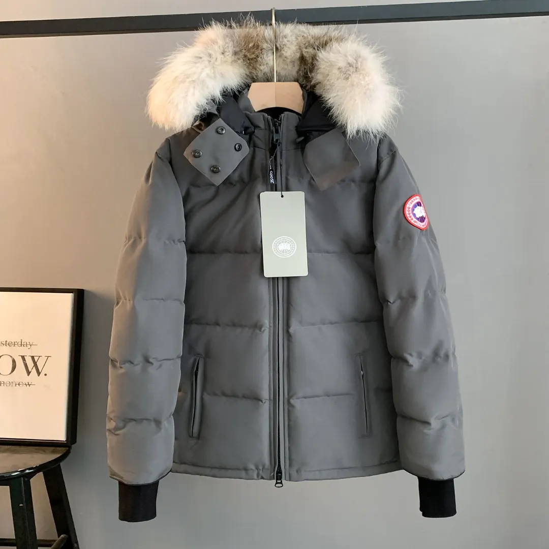 Fur-Trimmed Down-Filled Puffer Jacket D43023404