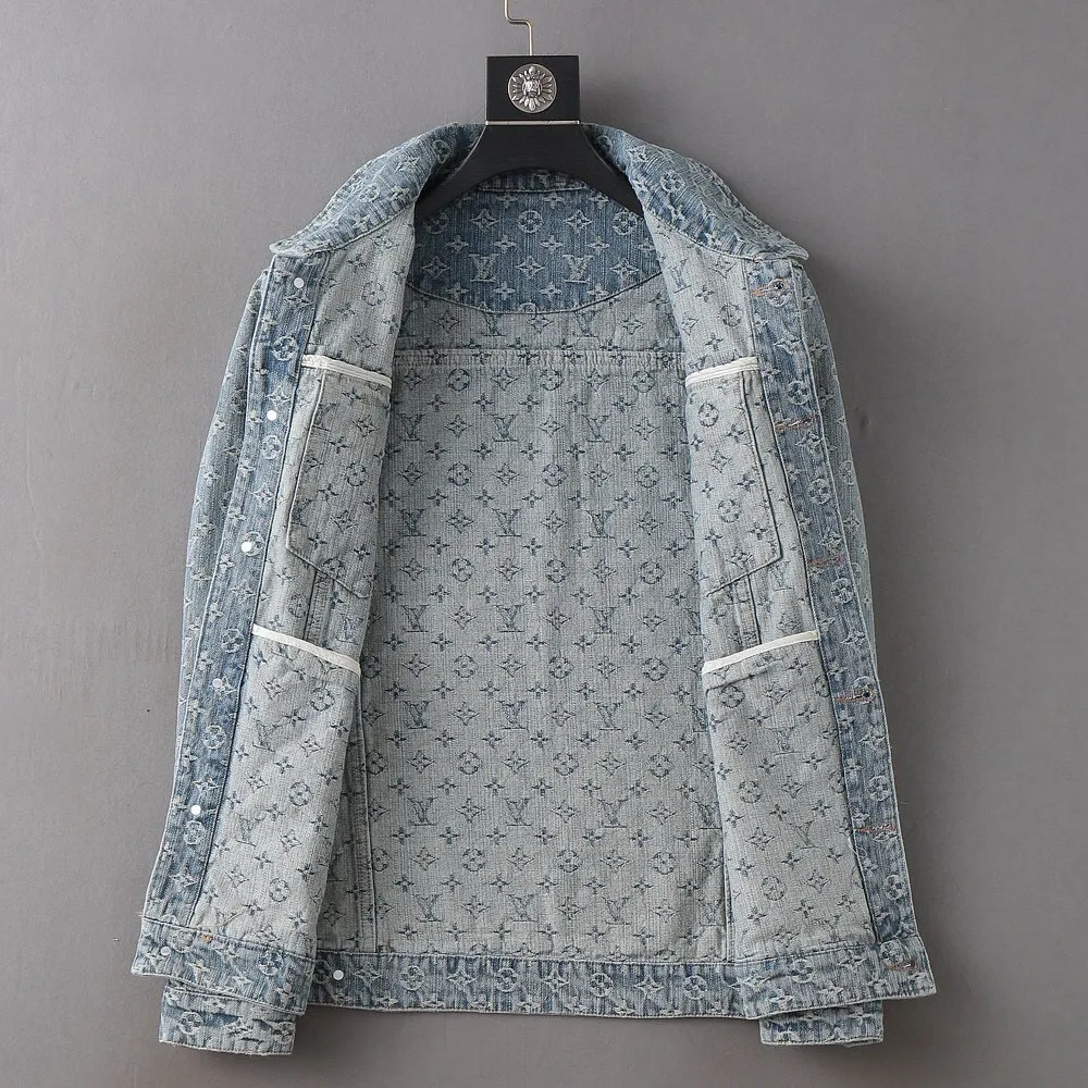 Monogram Jacquard Denim Jacket D43023351 — view 3