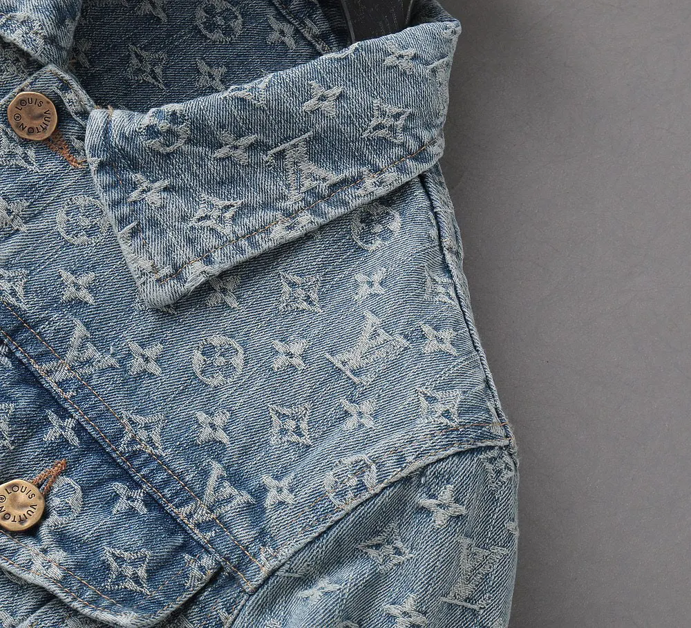 Monogram Jacquard Denim Jacket D43023351 — view 8