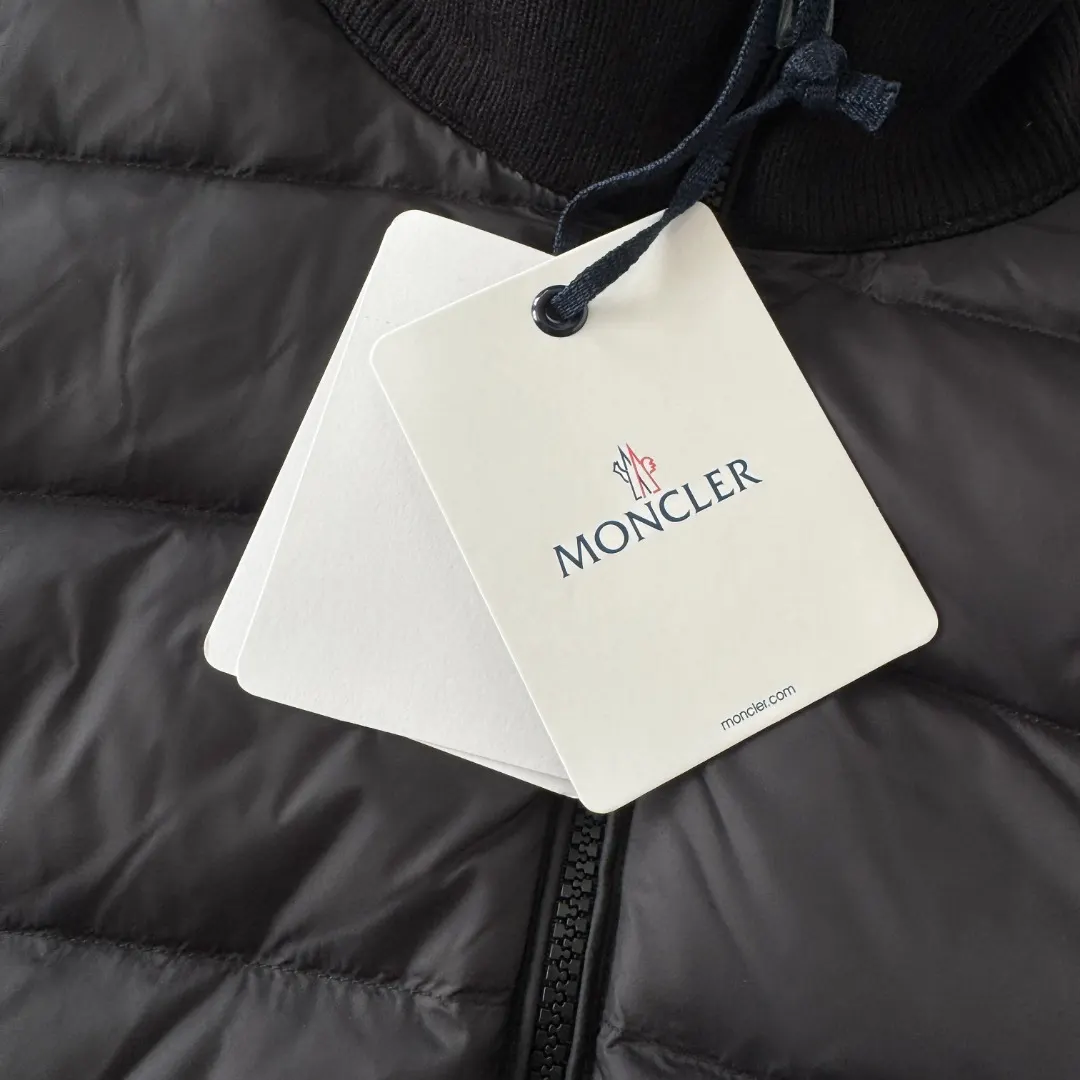 Panelled Wool-Knit and Quilted Shell Down Jacket D43023415 — view 4