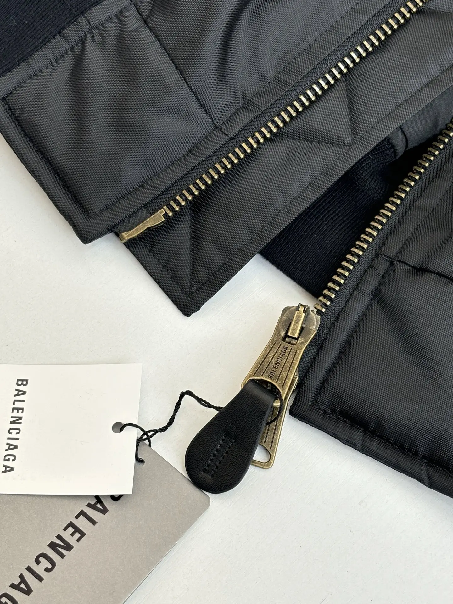 Embroidered Crest Oversized Bomber Jacket D43523428 — view 9