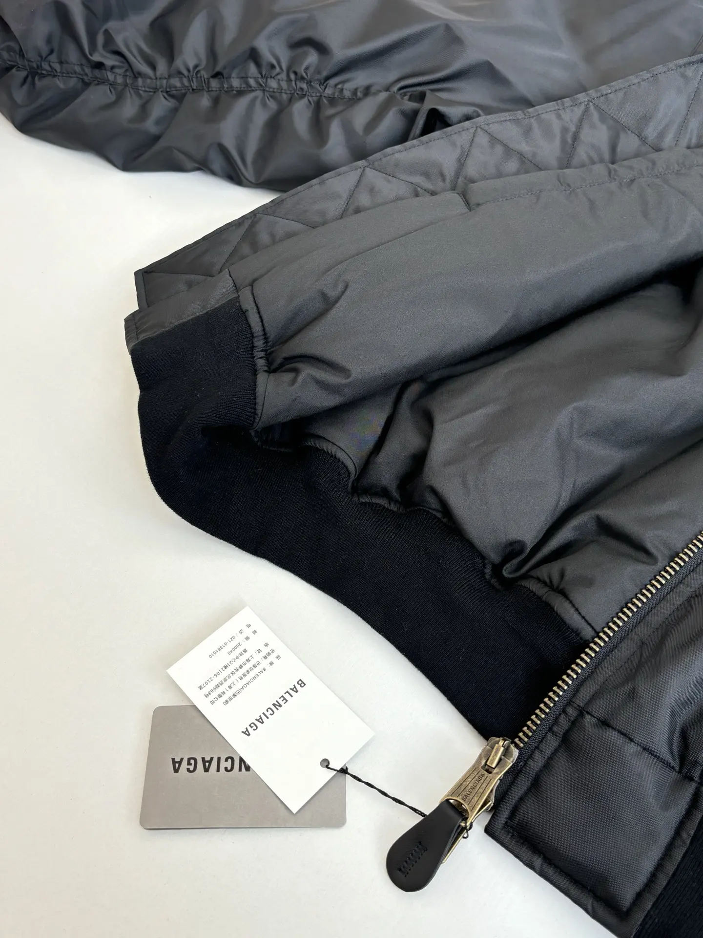 Embroidered Crest Oversized Bomber Jacket D43523428 — view 10