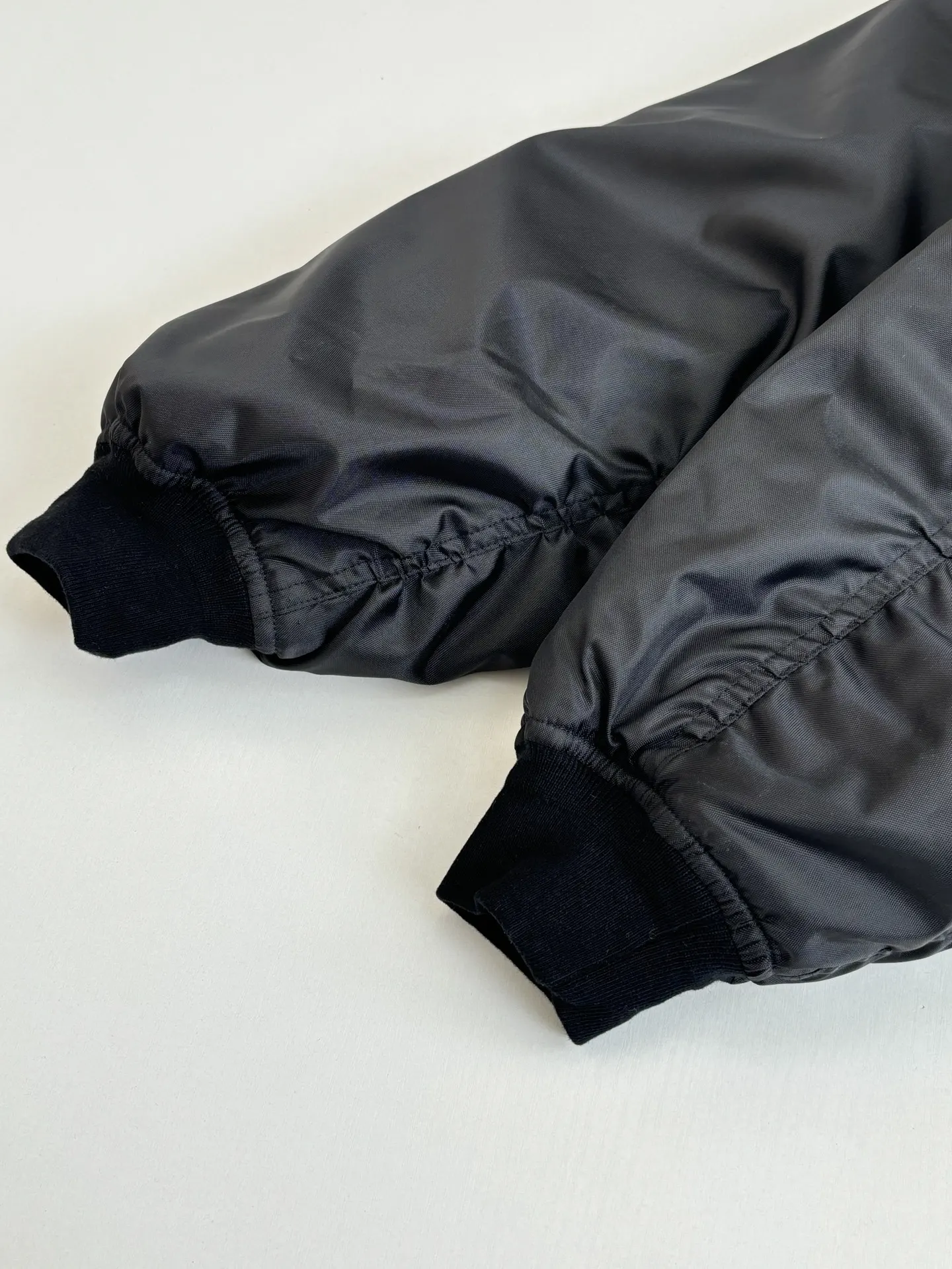Embroidered Crest Oversized Bomber Jacket D43523428 — view 11
