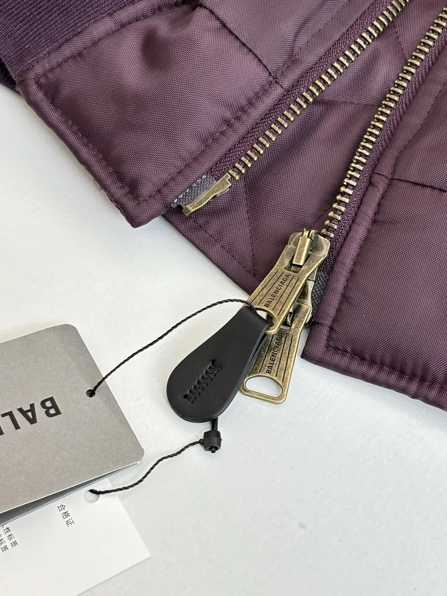 Embroidered Crest Oversized Bomber Jacket D43523429 — view 8