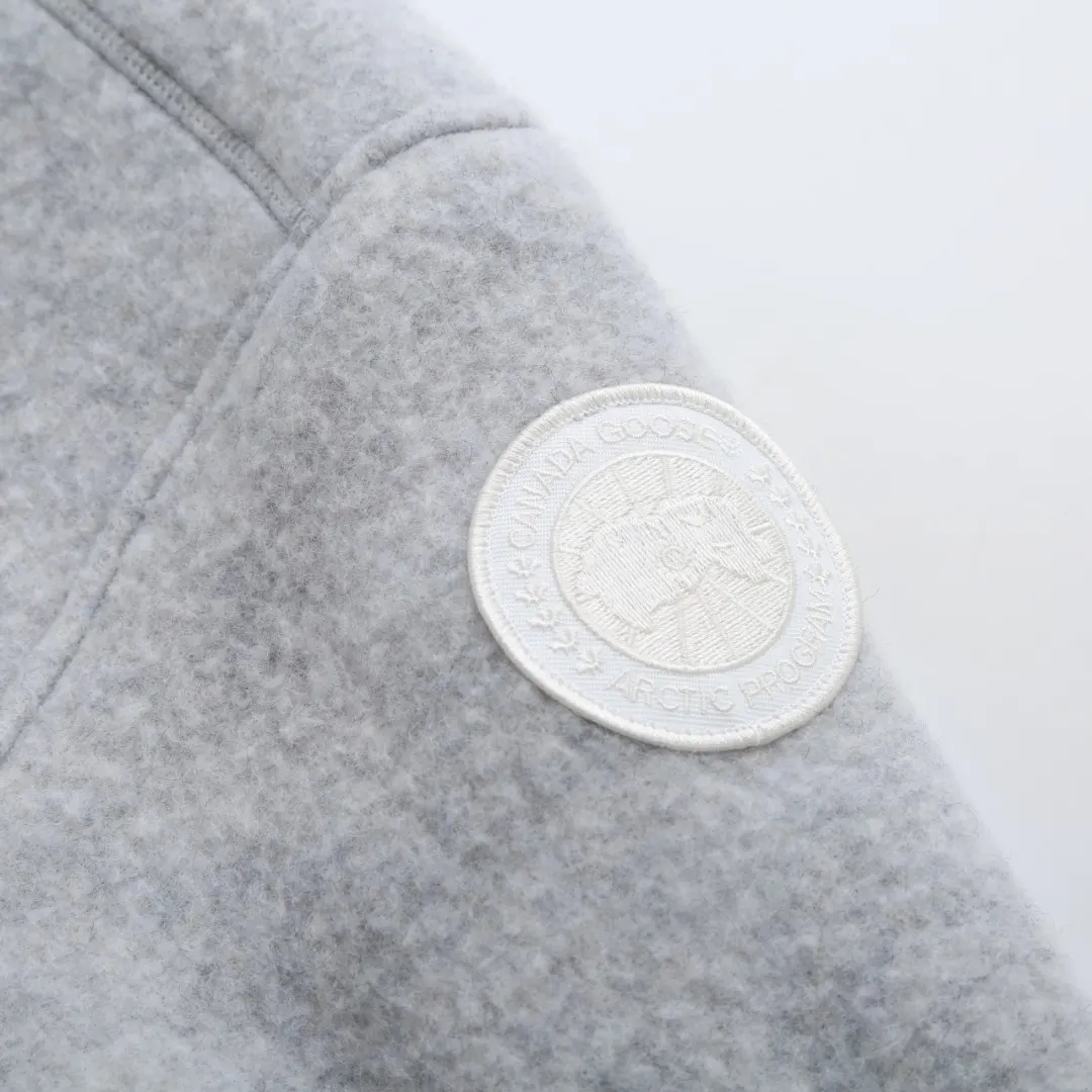 Wool-Blend Bomber Jacket with Logo Patch D43521911 — view 8