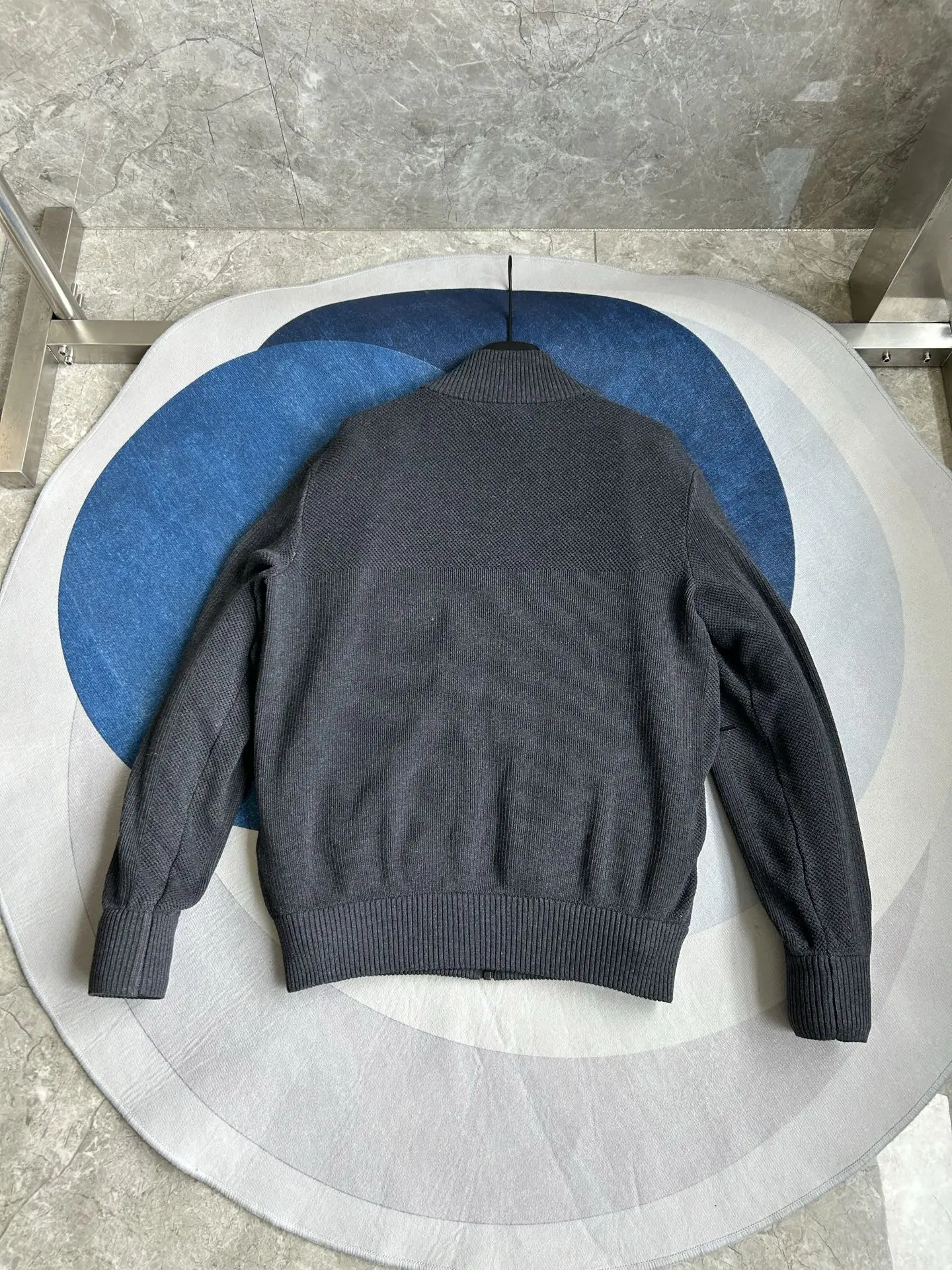 HyBridge Knit Merino Wool Jacket D44022727 — view 7