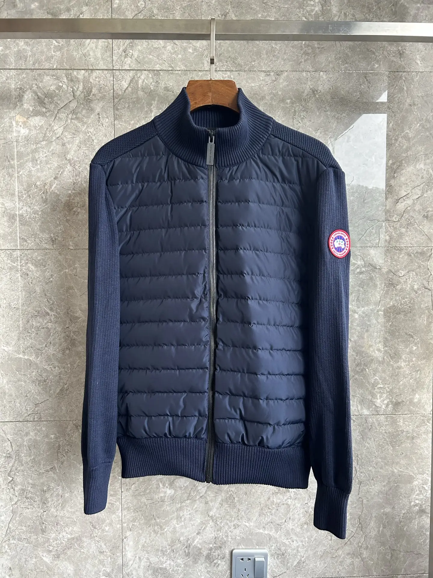 HyBridge Knit Merino Wool Jacket D44022723