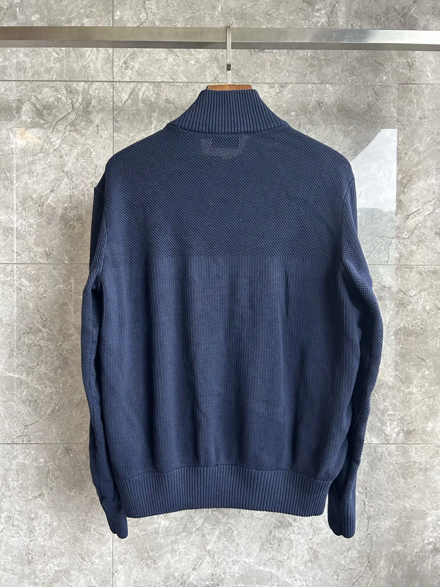 HyBridge Knit Merino Wool Jacket D44022723 — view 2
