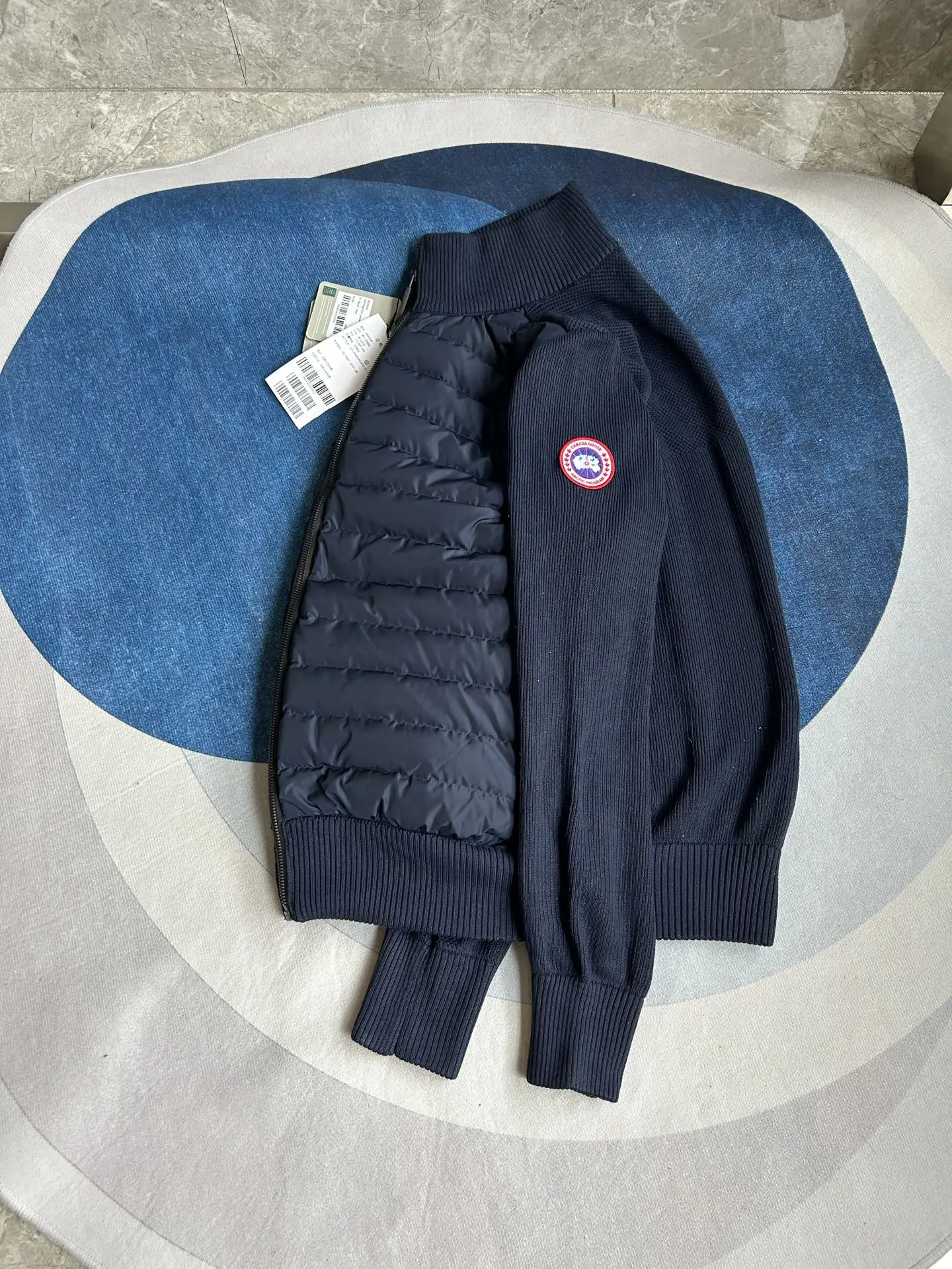 HyBridge Knit Merino Wool Jacket D44022723 — view 5