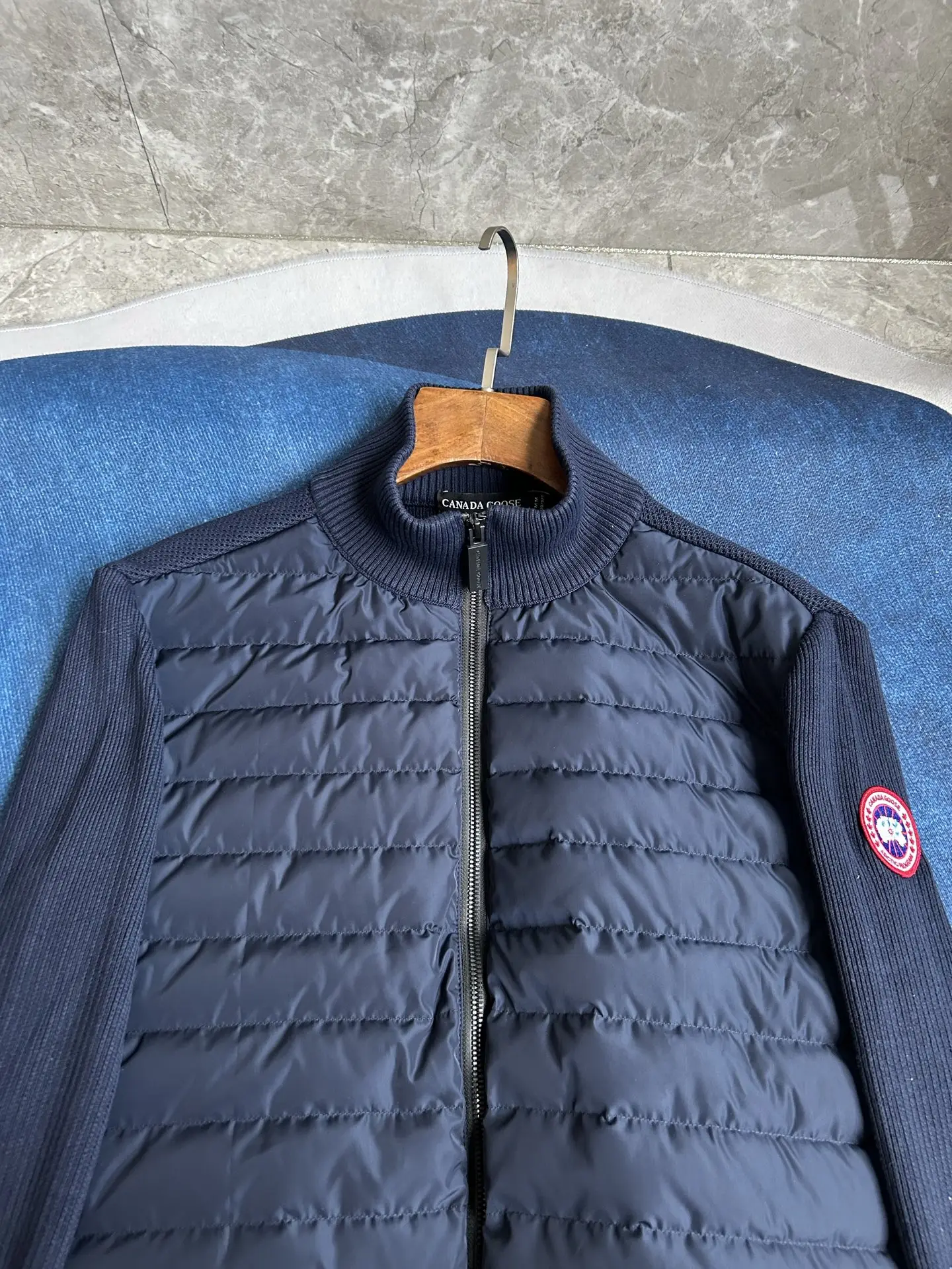 HyBridge Knit Merino Wool Jacket D44022723 — view 12