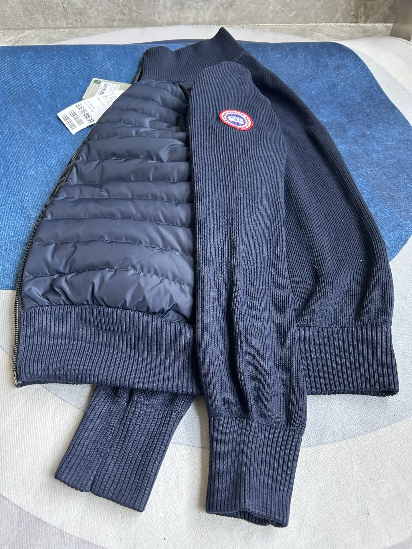 HyBridge Knit Merino Wool Jacket D44022723 — view 19
