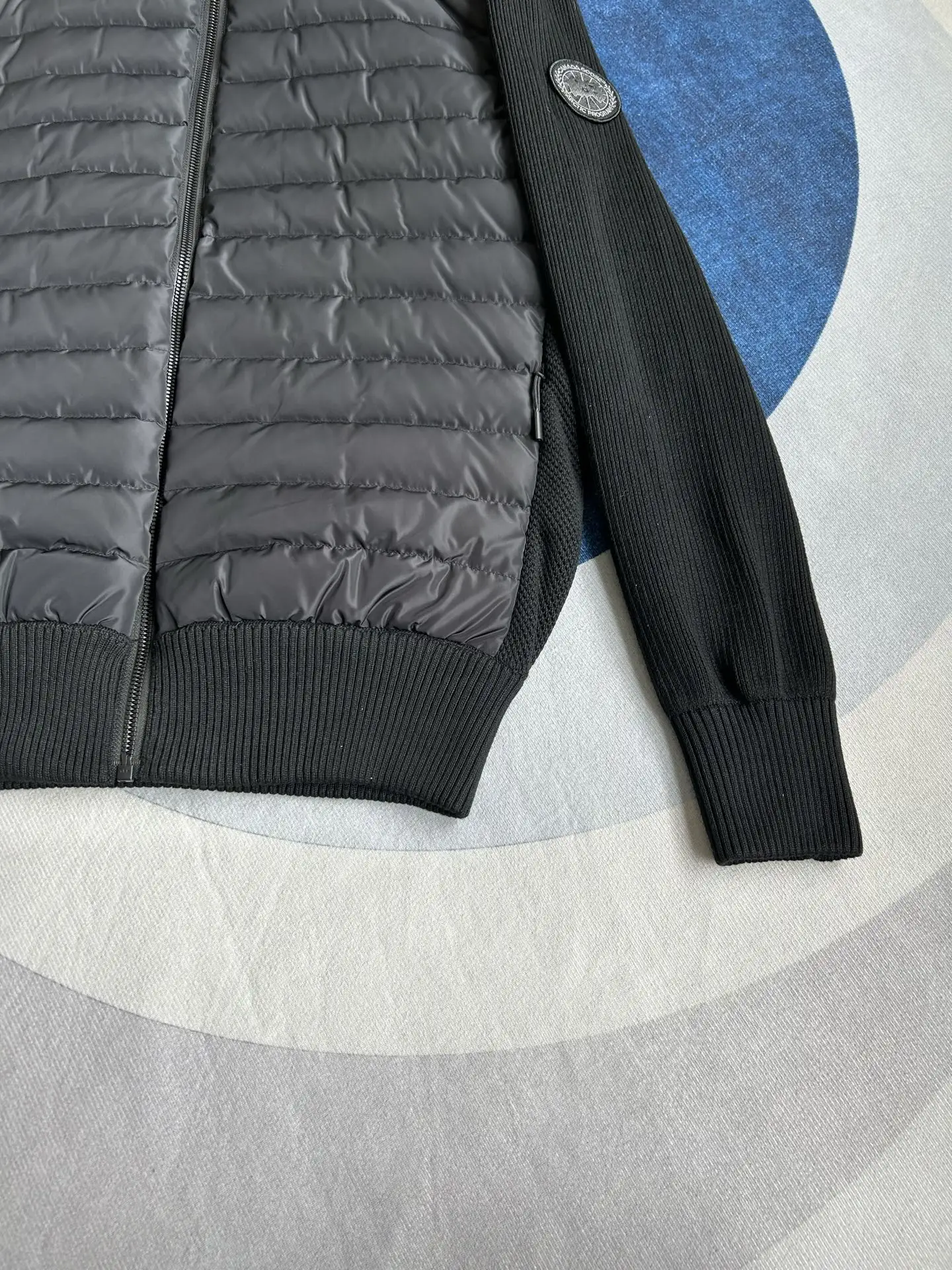 HyBridge Knit Merino Wool and Down Jacket D44022724 — view 16