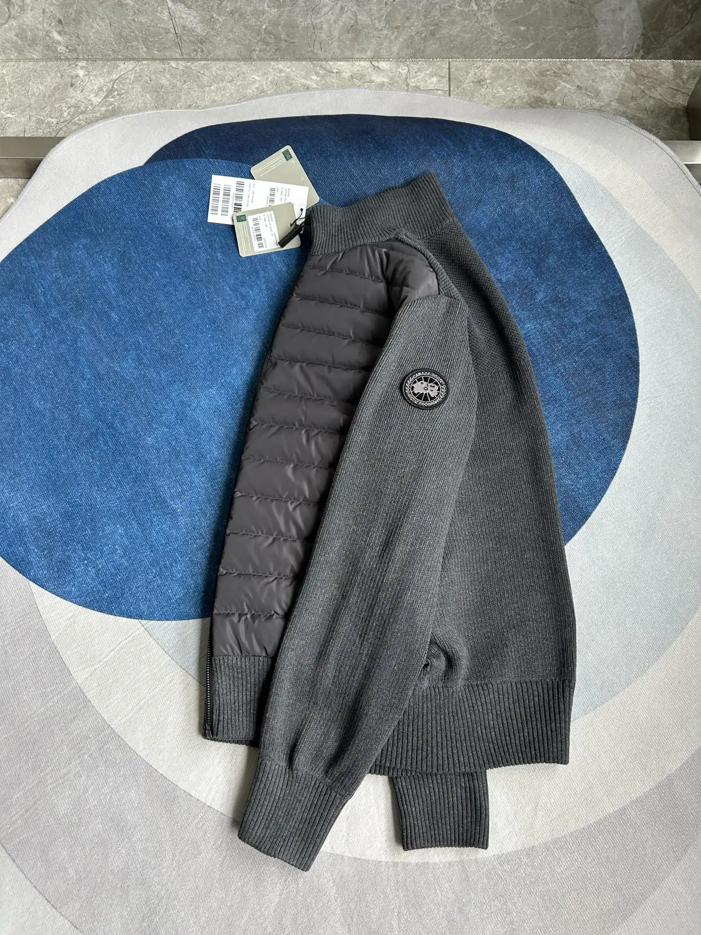 HyBridge Knit Merino Wool Jacket D44022725 — view 5