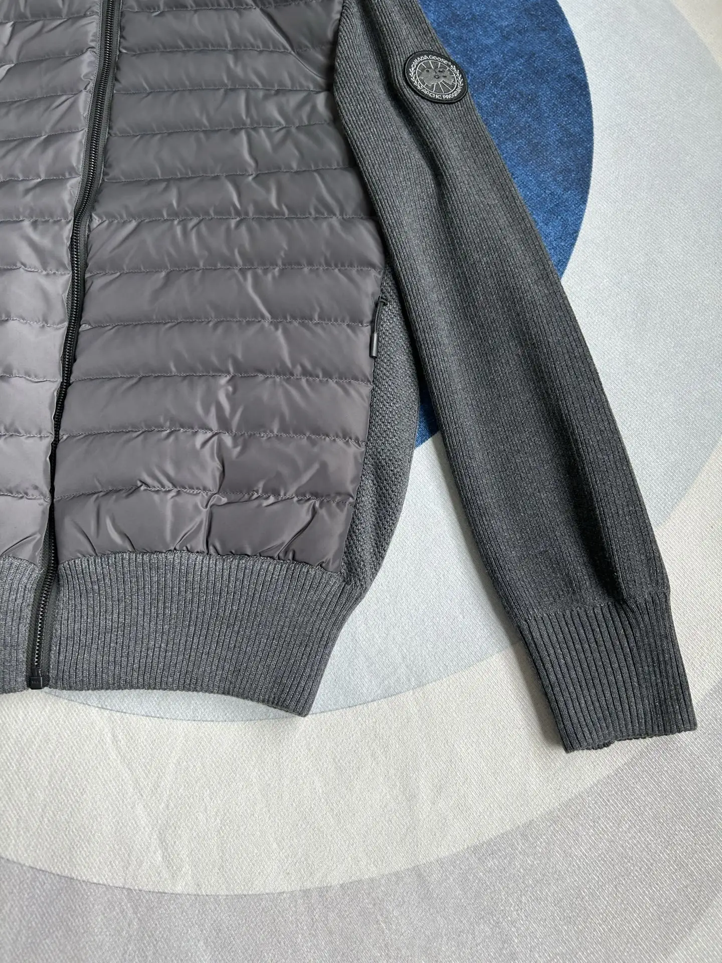 HyBridge Knit Merino Wool Jacket D44022725 — view 16
