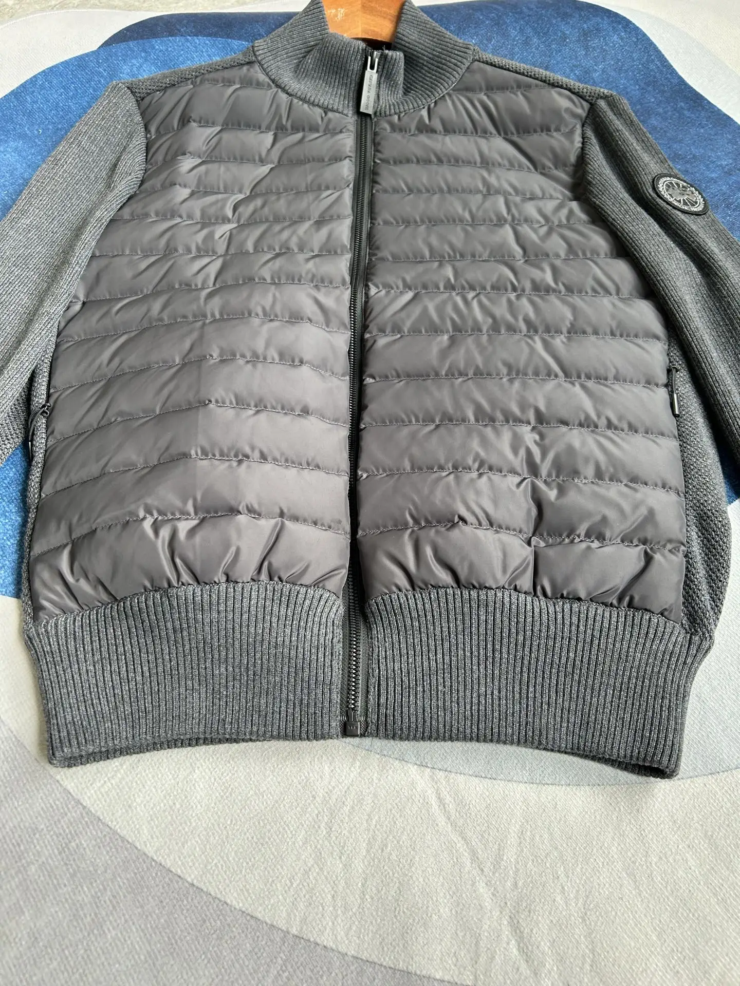HyBridge Knit Merino Wool Jacket D44022725 — view 17