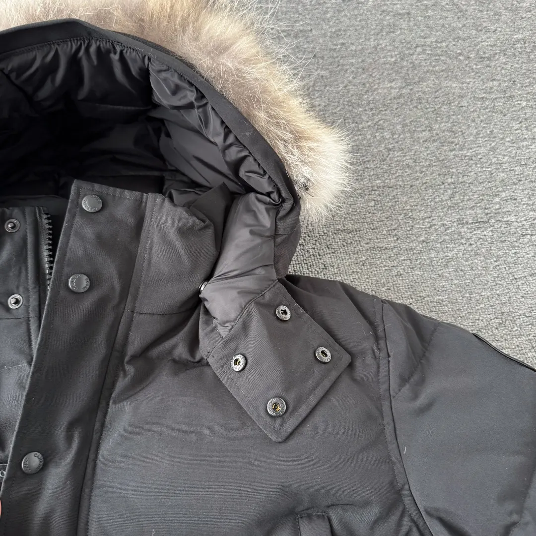 Wyndham Fur-Trimmed Down Parka D44023400 — view 4