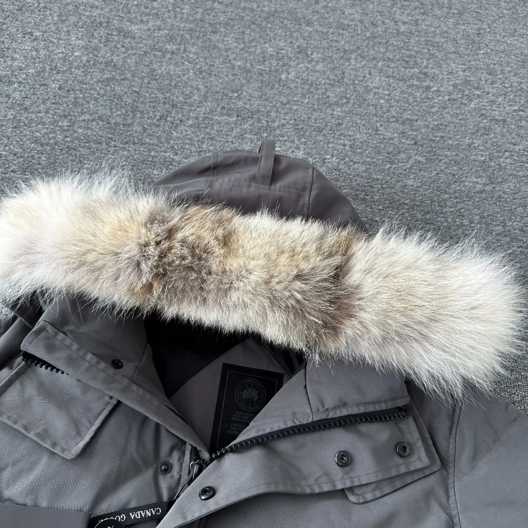 Wyndham Fur-Trimmed Down Parka D44023403 — view 3