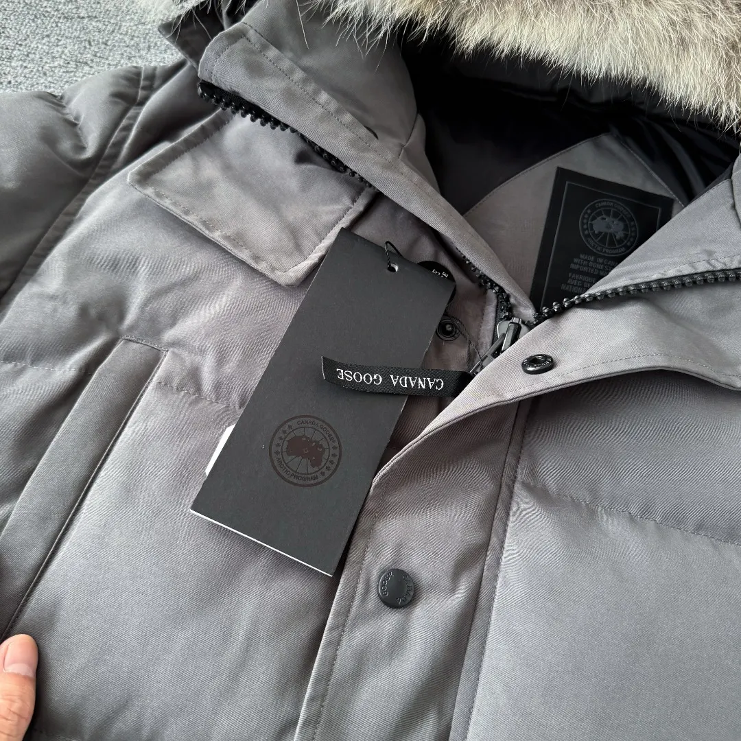 Wyndham Fur-Trimmed Down Parka D44023403 — view 4
