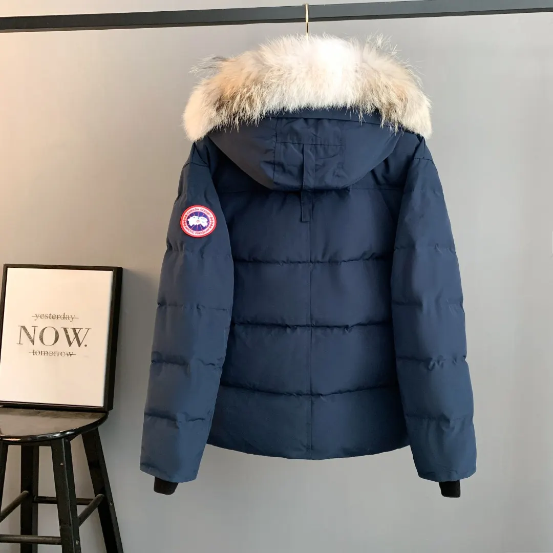 Wyndham Fur-Trimmed Down Parka D44023401 — view 2