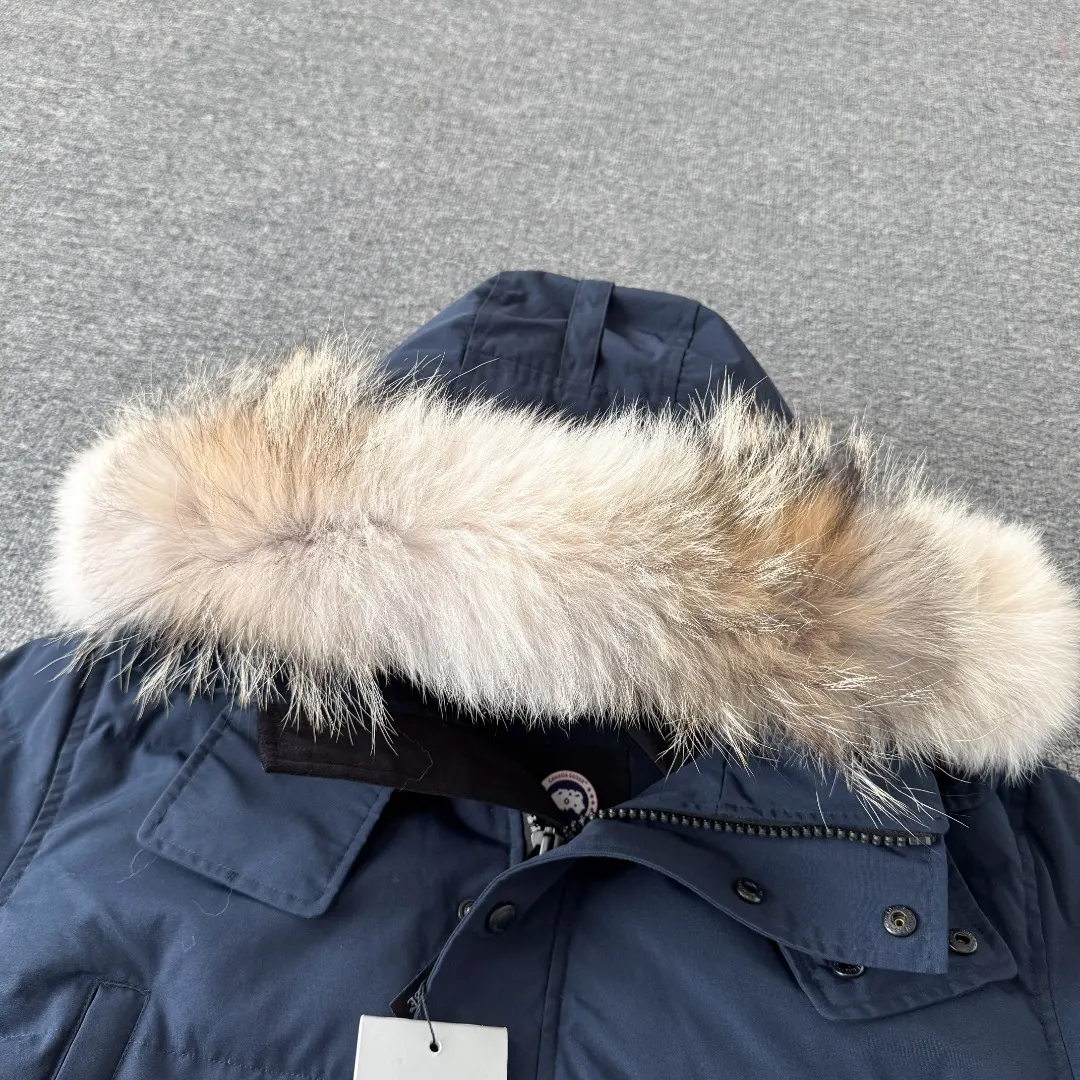 Wyndham Fur-Trimmed Down Parka D44023401 — view 3