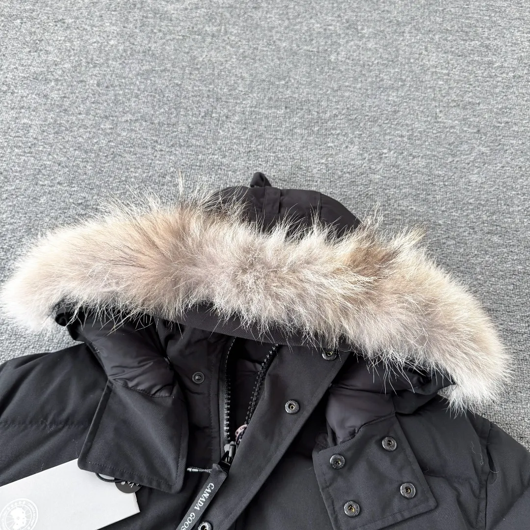 Wyndham Fur-Trimmed Down Parka D44023399 — view 3