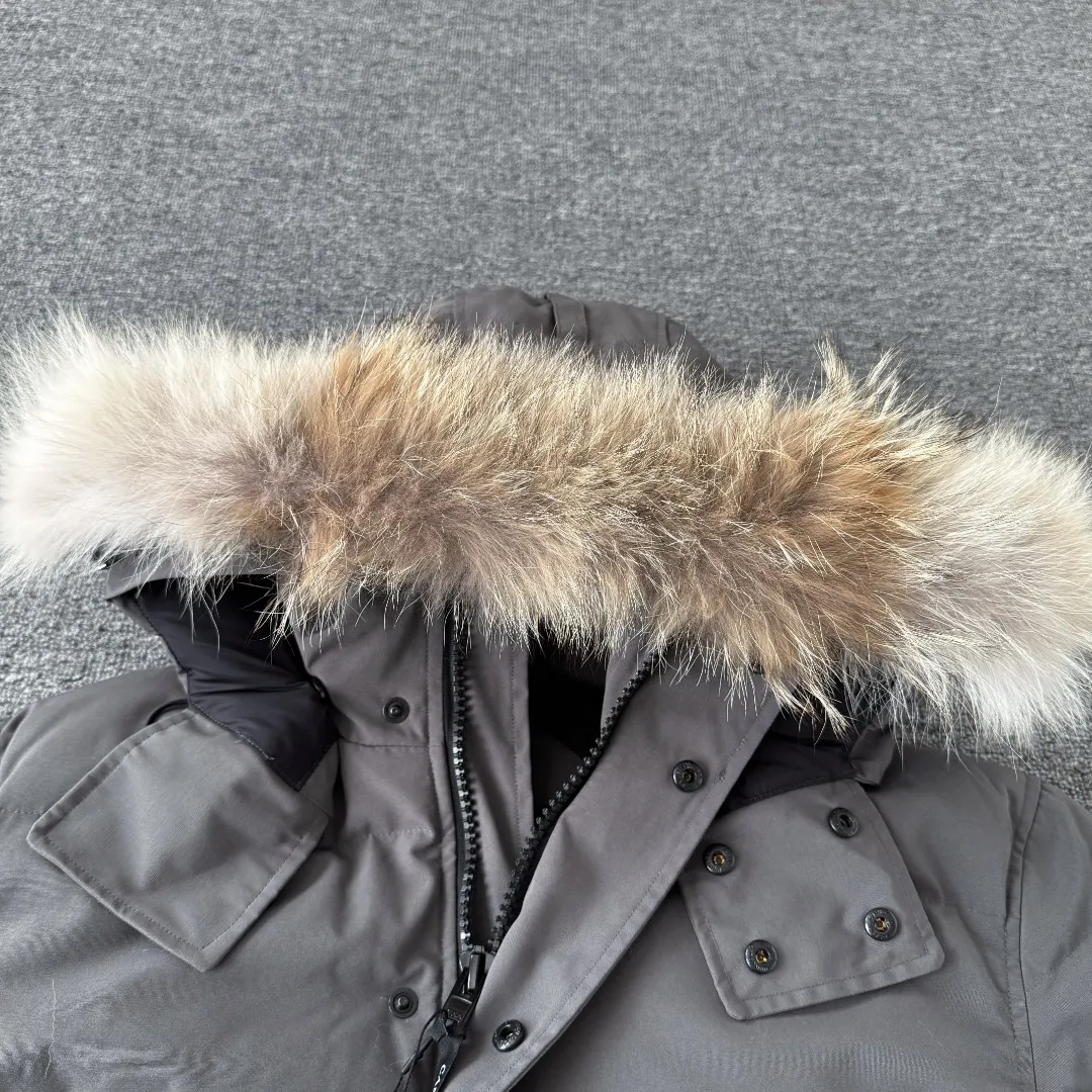 Wyndham Fur-Trimmed Down Parka D44023402 — view 3