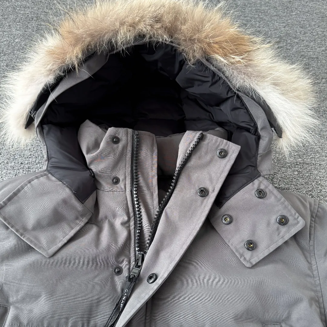 Wyndham Fur-Trimmed Down Parka D44023402 — view 4