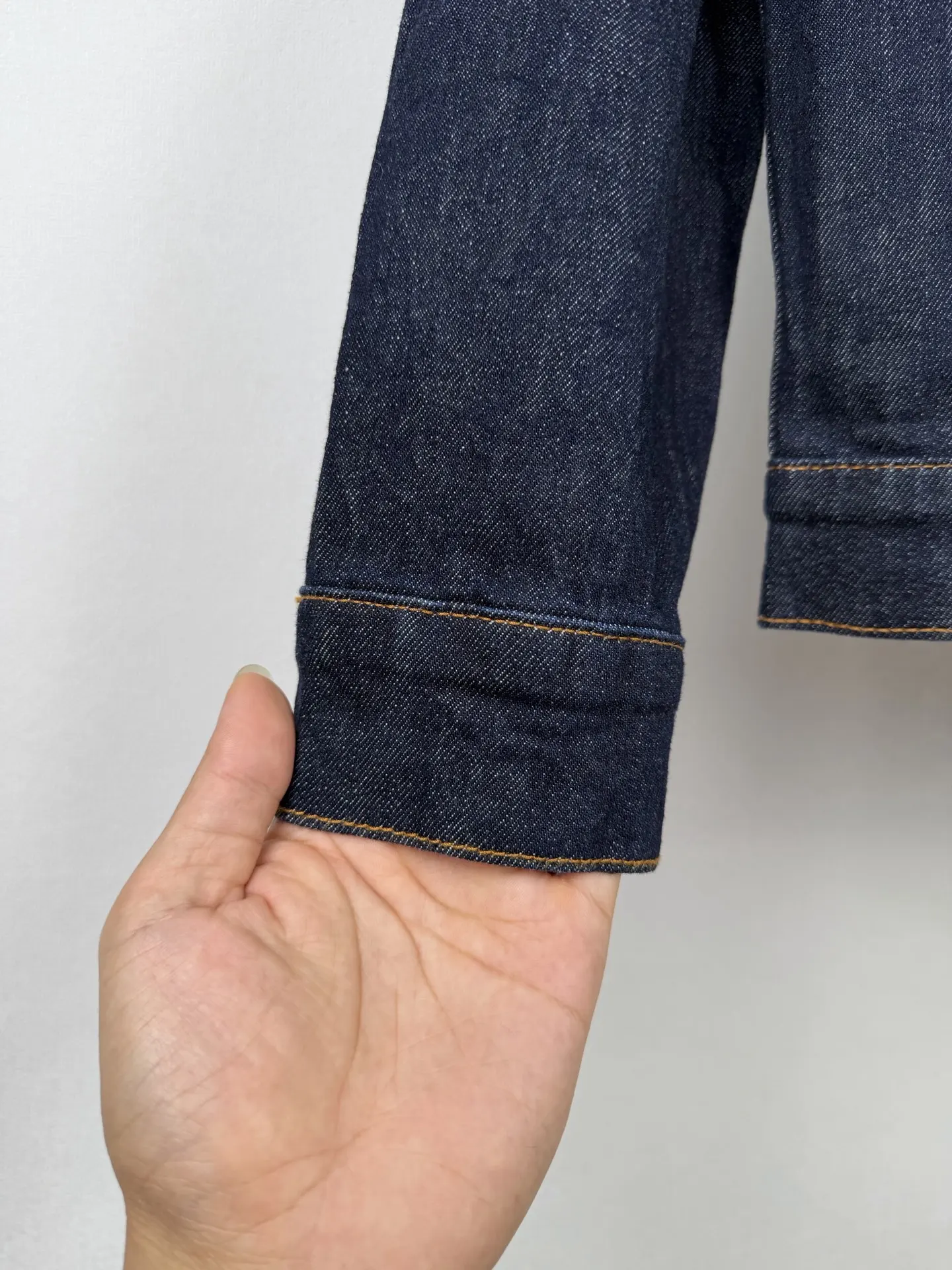 Oblique Lining Denim Trucker Jacket D44020090 — view 7